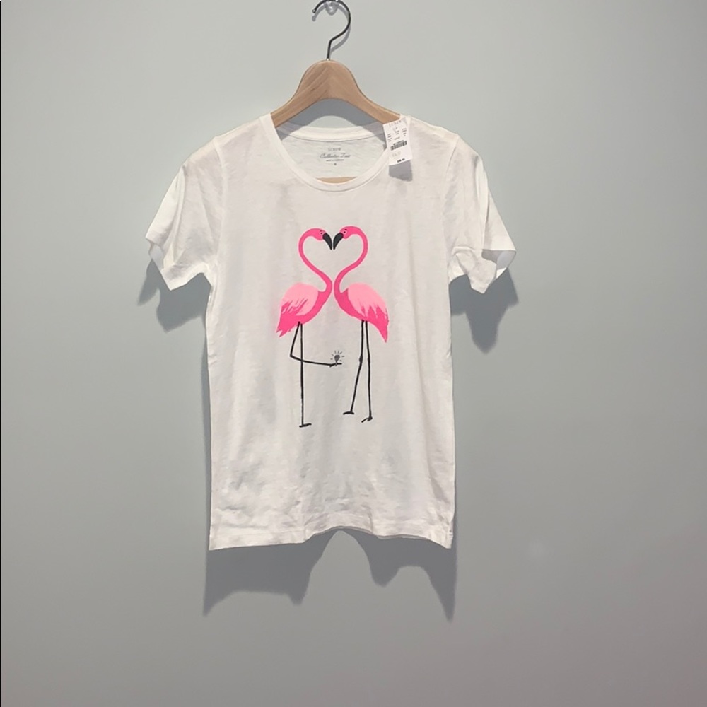 Flamingo J.Crew Tee Shirt